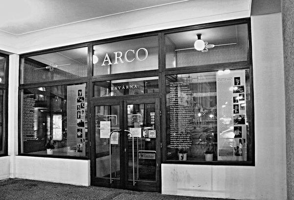 Kavárna Arco je slavná pražská kavárna, kdysi sloužící jako významné kulturní centrum Prahy. Nachází se na nároží ulic Hybernská a Dlážděná, naproti Masarykovu nádraží v městské části Praha 1-Nové Město. Byla otevřena v roce 1907.
