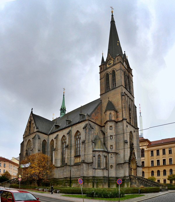 Kostel sv. Prokopa na náměstí Sladkovského na Žižkově (vycházka 5. 5.), zdroj cs.wikipedia.org