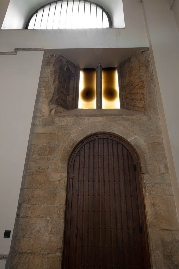Okna v klášteře sv. Jiří