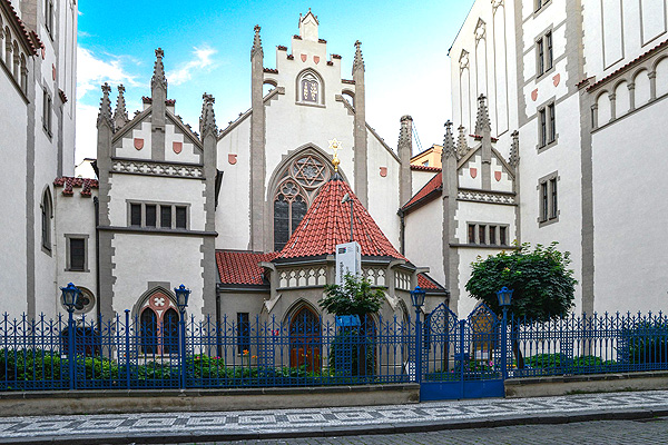 Maiselova synagoga, vycházka 10. 11. (zdroj Mapy.cz, foto Tomáš Podaný)