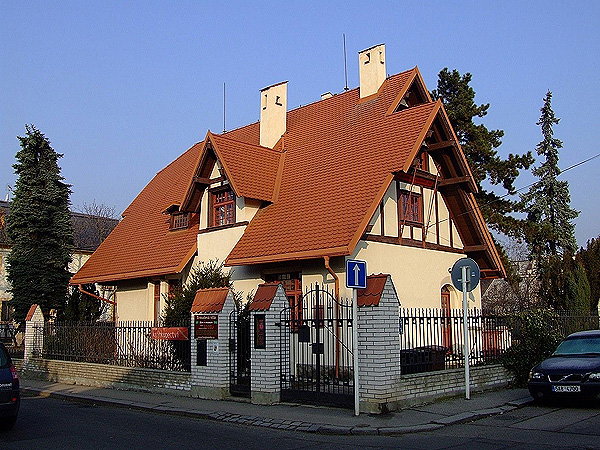 Trmalova vila ve Strašnicích, vycházka 9. 11. (zdroj Mapy.cz)