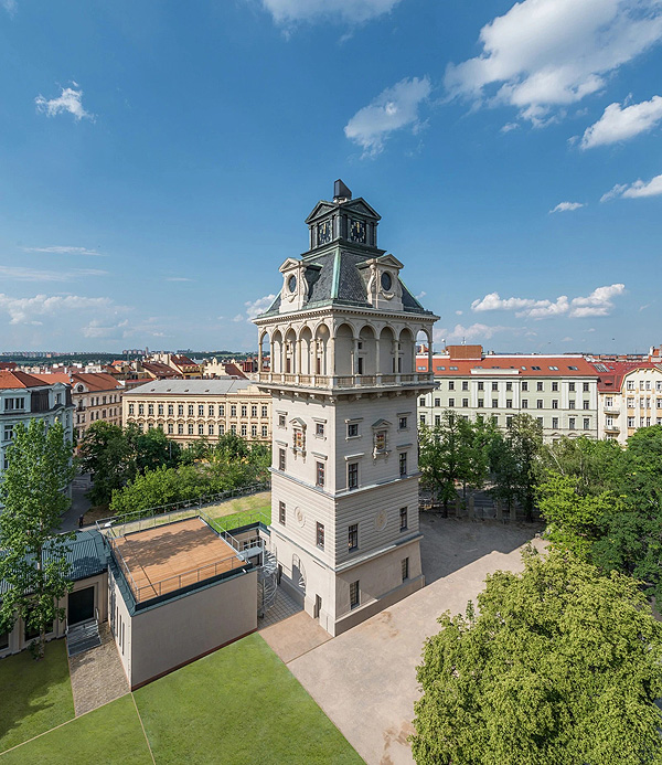 Vodárenská věž Letná, vycházka 2. 10. (zdroj: prague.eu/pragensia)