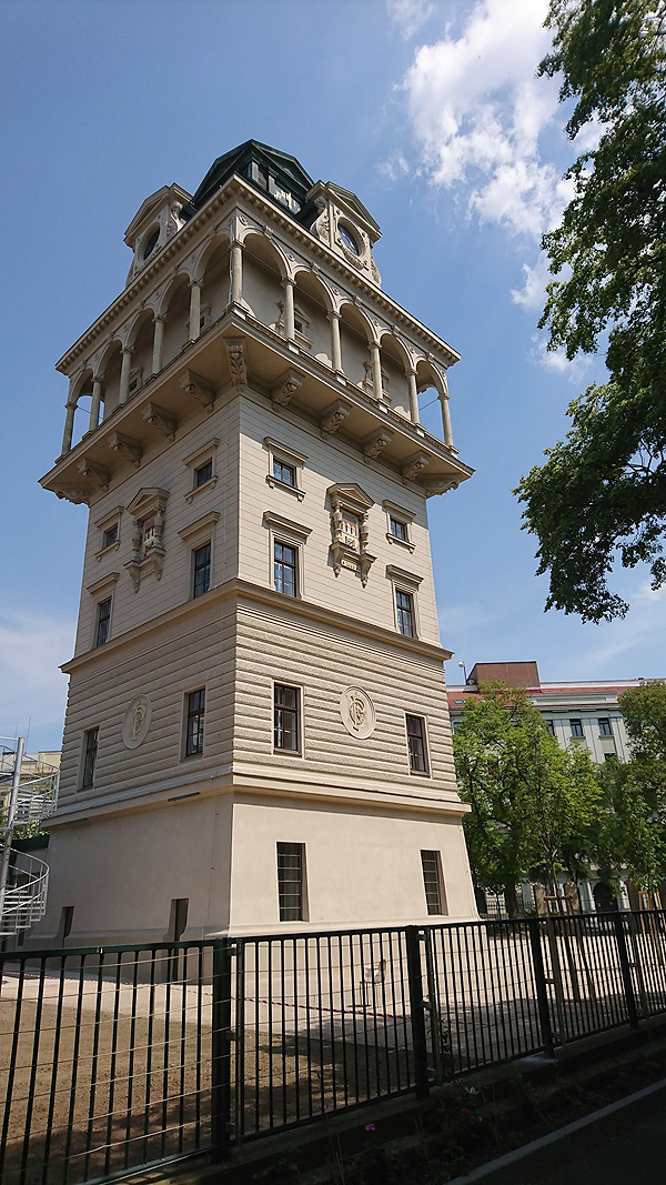 Vodárenská věž na Letné, vycházka 25. 2., (zdroj: Mapy.cz, foto Jarda Nedoma)