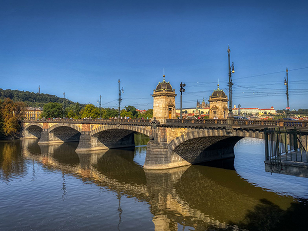 Most Legií, vycházka 9. 3. (zdroj: Mapy.cz, foto Miroslav Legutko)