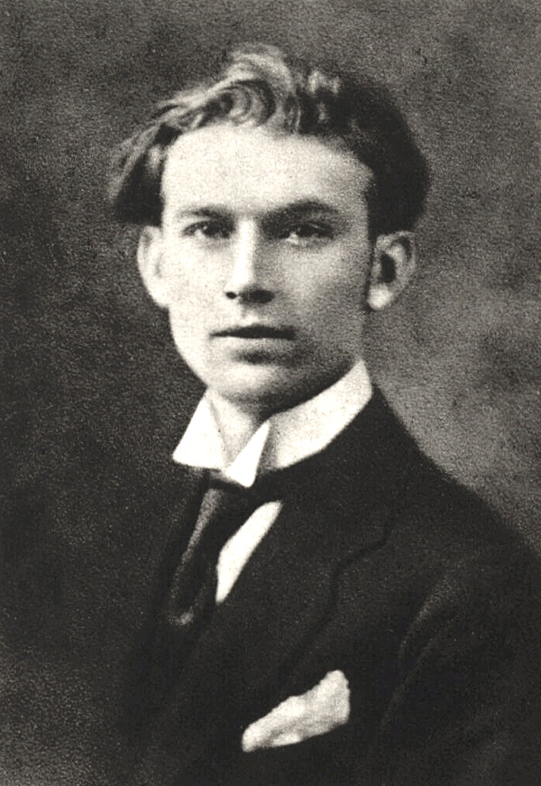 Maturitní fotografie Jiřího Wolkera (1919) (zdroj wikipedia. org)