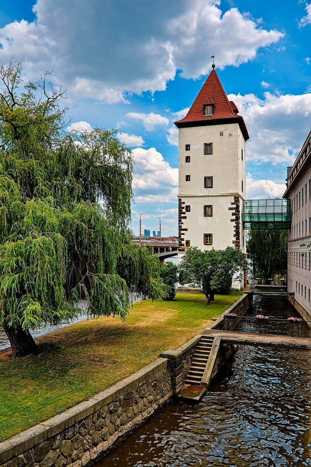 Malostranská vodárenská věž, vycházka 15. 6. (zdroj: Mapy.com, foto Josef Krkoška)